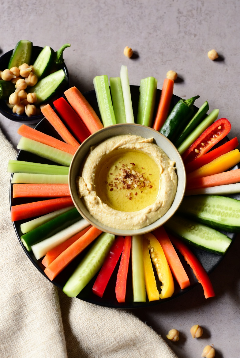 Hummus and Veggie Sticks: The Ultimate Healthy Snack