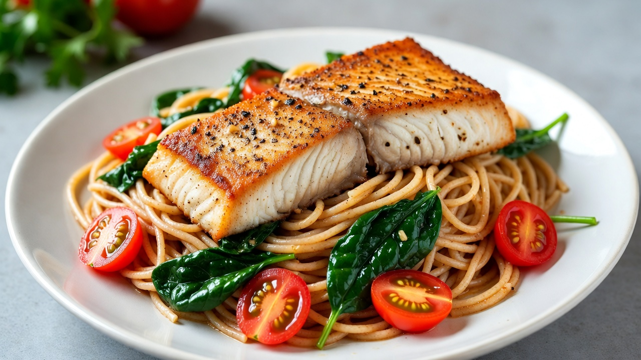 Healthy Salmon Pasta Recipe: Easy Lemon Garlic Weeknight Dinner
